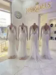 Longsleeved Beaded Gown for Hire - 2