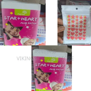 Hanel Star + Heart Acne Patches