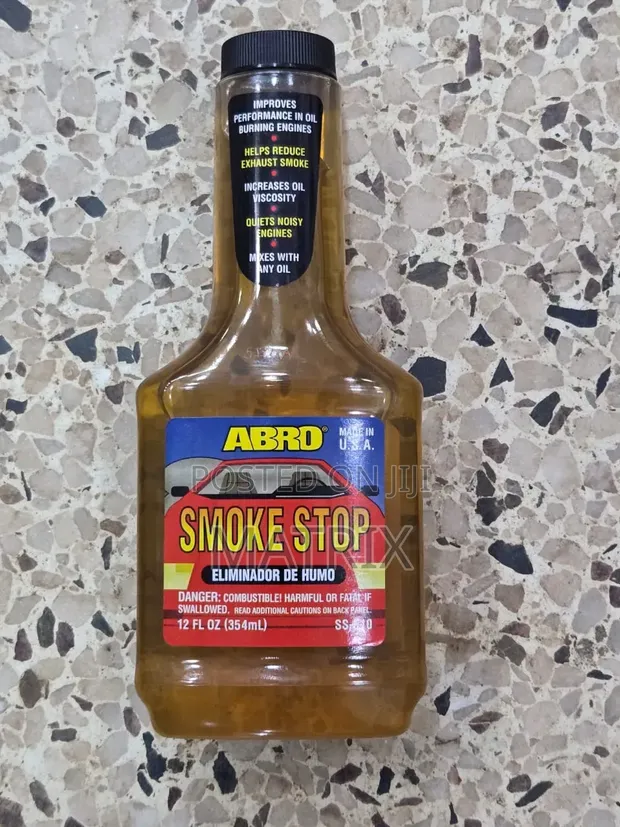 ABRO Smoke Stop Fluid - Engine Additive - 1