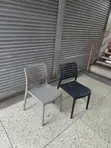 Stylish Ground Plastic Chairs - Brand New - 1