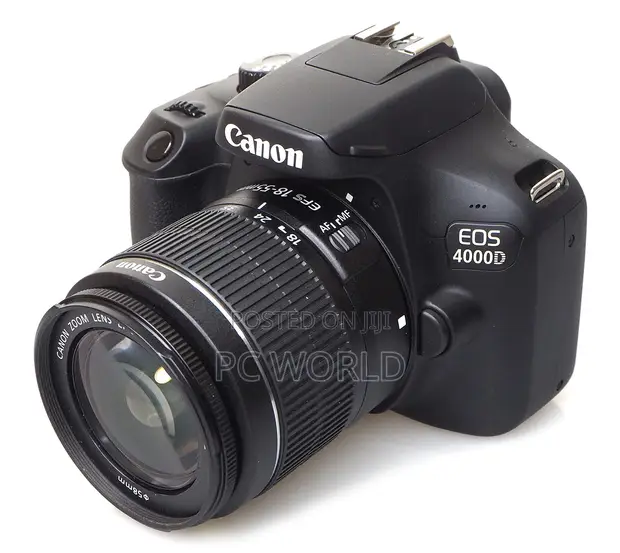 Canon EOS 4000D DSLR Camera with 18-55mm Lens - 1