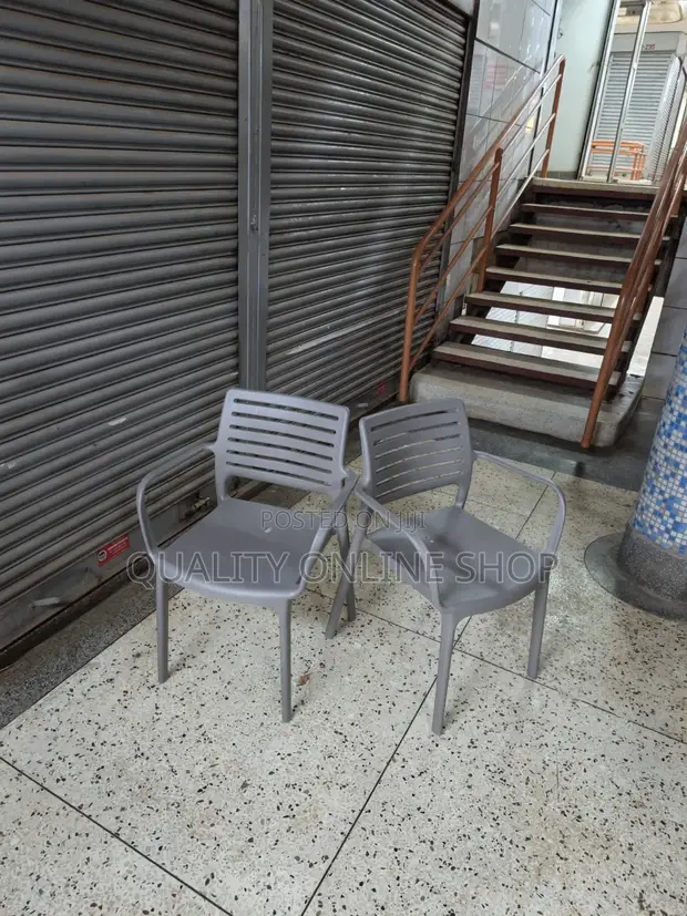High Backrest Plastic Chairs - Brand New - 1