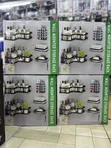 Black Wall-Mounted Bathroom Kitchen Storage Rack Set - 1