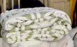 Fleece Blanket Set (3pcs) - Grey/Green - 2