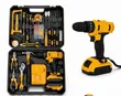 Complete 21V Cordless Drill Hand Tool Kit - Professional Set - 1