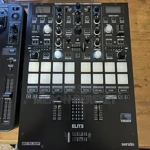 Elite Reloop DJ Mixer with CDJ and Case