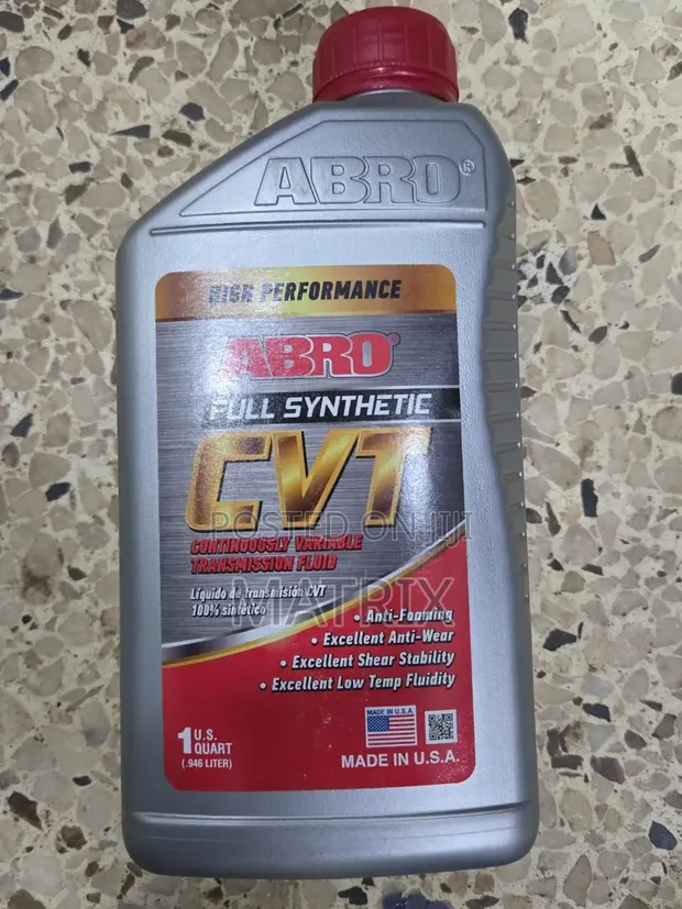 Abro High Performance Full Synthetic CVT Fluid (1 Quart) - 1
