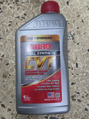Abro High Performance Full Synthetic CVT Fluid (1 Quart)