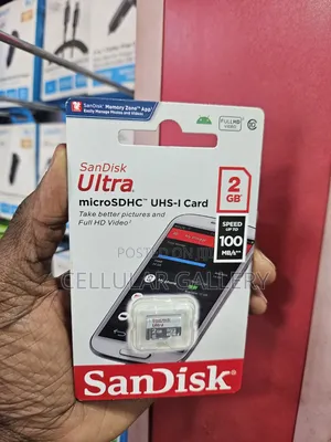 Sandisk Ultra 2GB microSDHC Memory Card