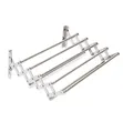Wall-Mounted Retractable Clothes Drying Rack - 3