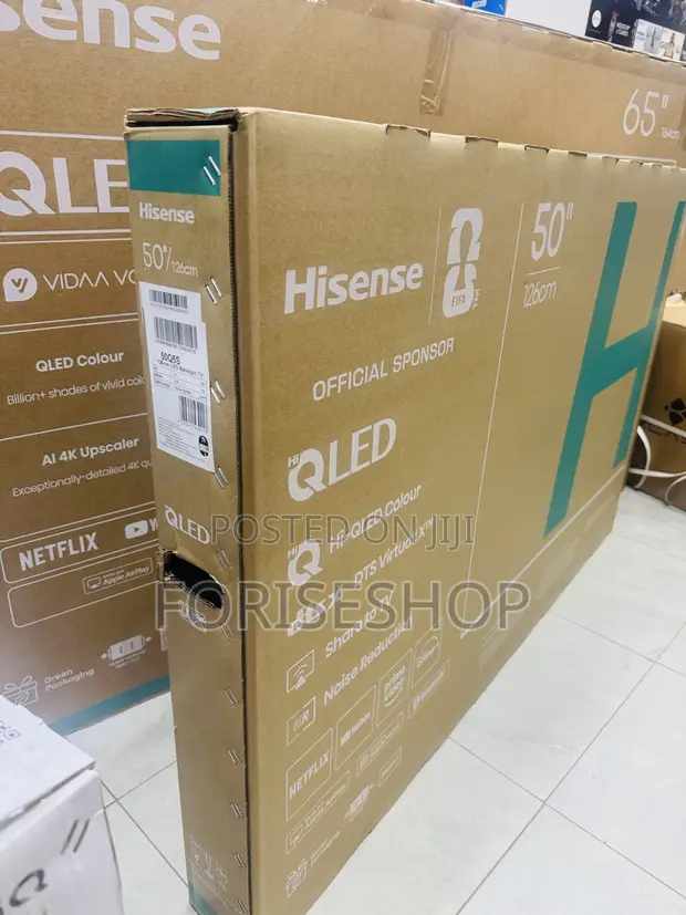 Hisense 50-inch Smart QLED TV - 1