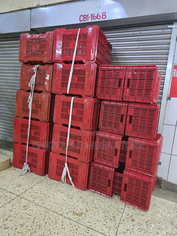 Heavy Quality Plastic Crates - Brand New - 1