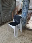 1pc Advanced Meshed Plastic Chairs - 2