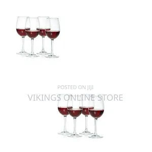 Luminarc Clear Glass Red Wine Glasses (4 Pieces)