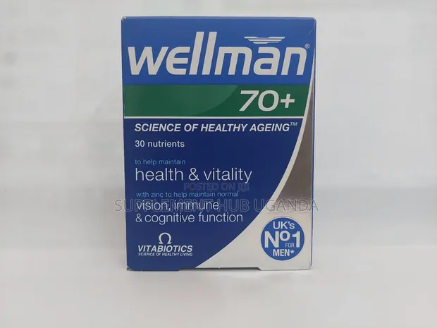 Wellman 70+ Multivitamin Tablets - 1