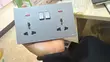 Doublesocket Grey - 1