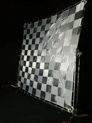For Rent: 8x8ft Silver/White Checker Reflector Butterfly