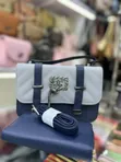 Structured Handbag in Multicolor - 3