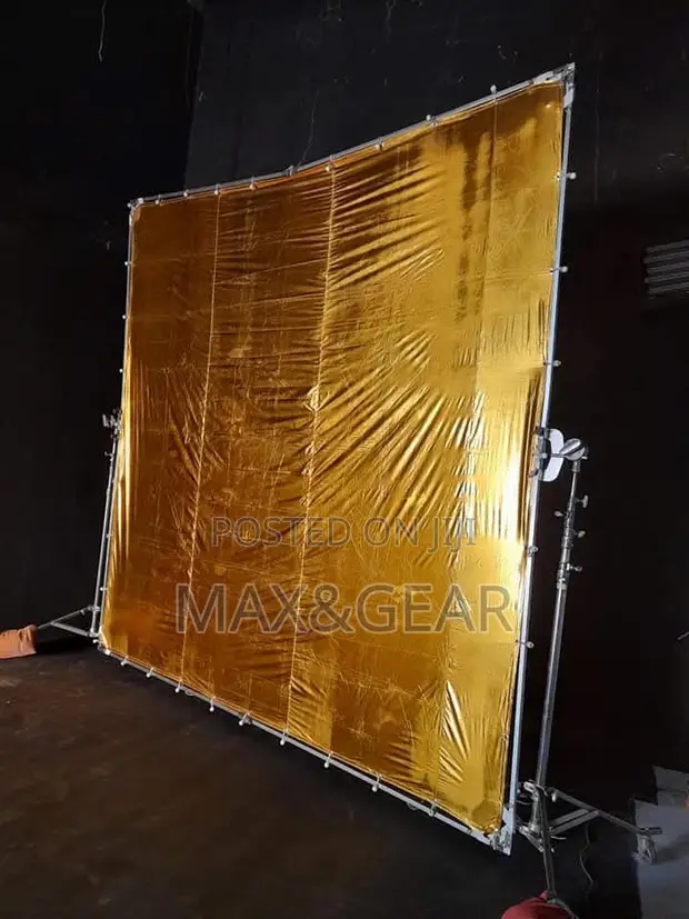 For Rent: 8x8 Gold Reflector Butterfly Frame - 1