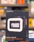 Porodo Handheld Ring Grip, Camera & Vlogging Light with Tripod - 2