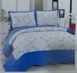3-Piece Embroidered Queen Bedspread Set - 2