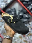 Birken Clogs Sandals - Suede Leather - 2