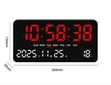 Digital LED Wall Clock with Remote - 2