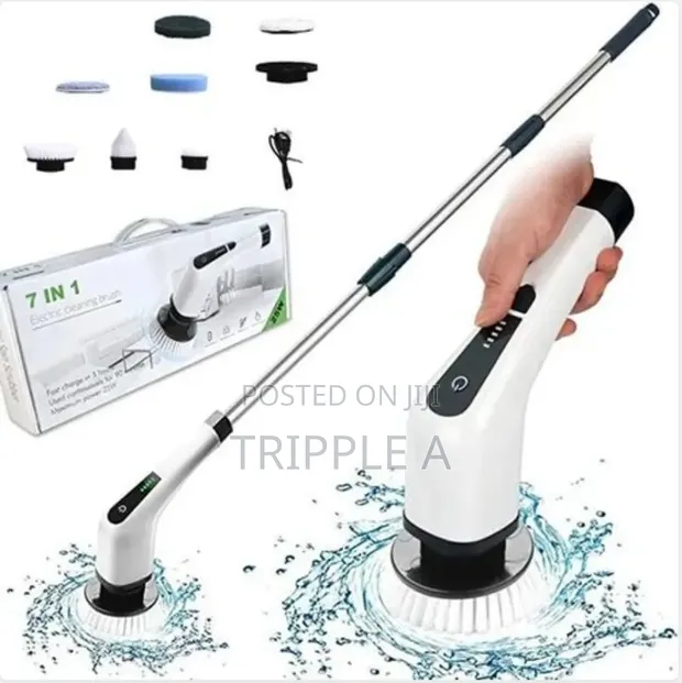 Durable Rechargeable Electric Spin Scrubber - 1