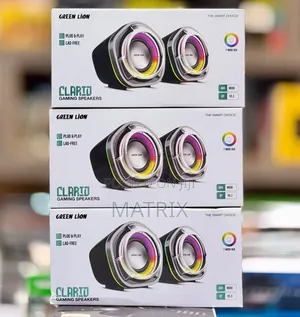 Green Lion Clario Gaming Speakers with Bluetooth 5.3