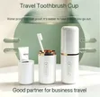 Portable Travel Toothbrush Cup Holder - 2