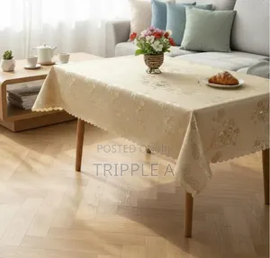 Waterproof Geometric PVC Dining Tablecloth