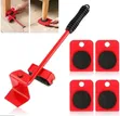5 Pack Furniture Lifter Moving System - 2