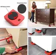 5 Pack Furniture Lifter Moving System - 3
