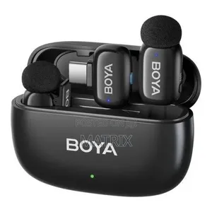 Boya BY-WM3D Mini 2 Wireless Lavalier Microphones for iPhone/Android