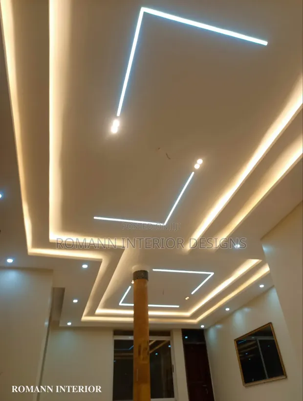 Gypsum Ceiling Design Services - 1