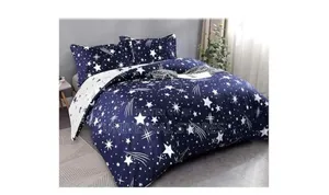 5x6 Duvet Set - Navy Blue