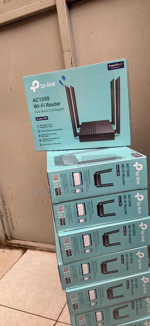 TP-Link Archer C64 AC1200 Wi-Fi Router - 1