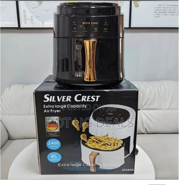 Silver Crest 8L Extra Large Capacity Air Fryer (2400W) - 1