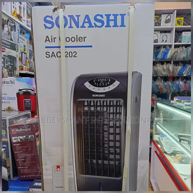 Sonashi 6L Air Cooler with Electronic Display & Remote - 1