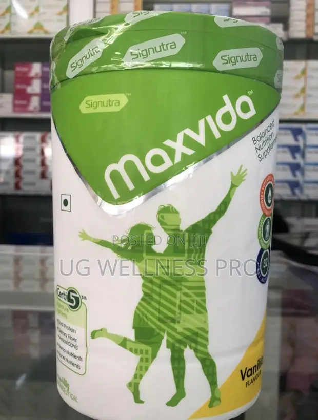 Maxvida Balanced Nutrition Supplement Powder (400g) Vanilla - 1