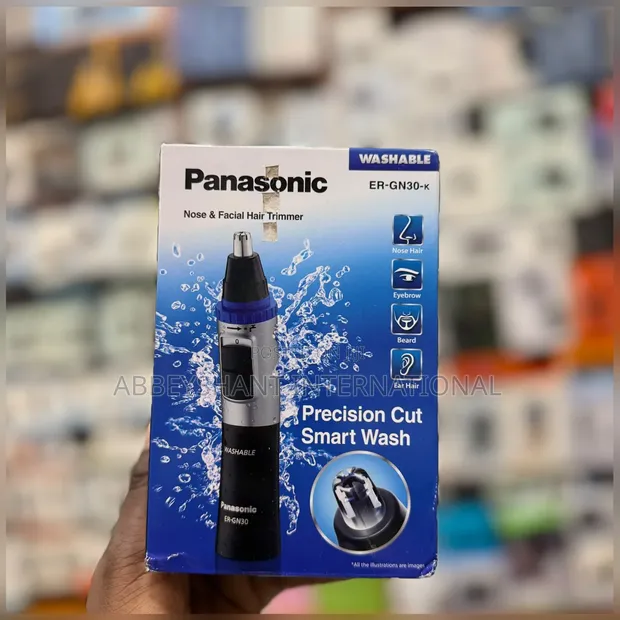 Panasonic ER-GN30-K Nose & Facial Hair Trimmer - 1