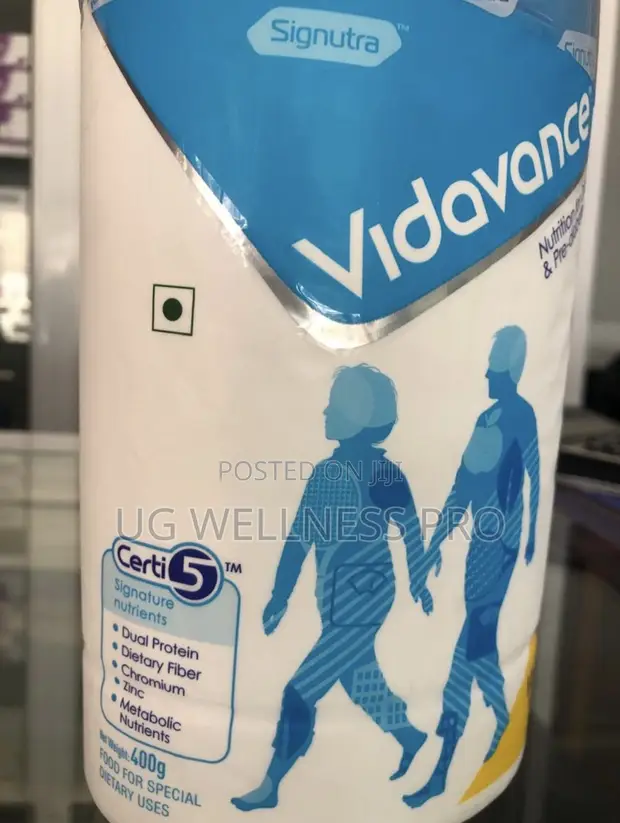 Vidavance Advanced Nutritional Supplement Powder 400g - Vanilla - 1