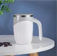 Self Stirring Magnetic Stainless Steel Mug - 2
