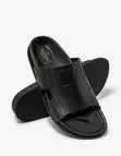 Ferragamo Men's Leather Sandals - Brown - 3