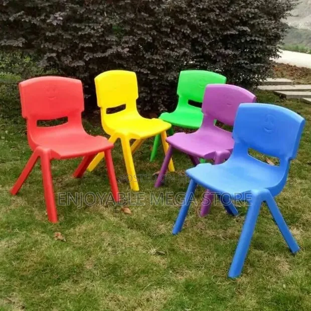 1 Pcs Study Kids Plastic Chairs - Brand New - 1