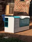 Modern Classic Baby Cot with Storage - 2