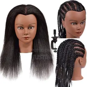 Mannequin with 100% Human Hair