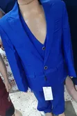 Kids Royal Blue Cotton Suit (3-5Y) - 1