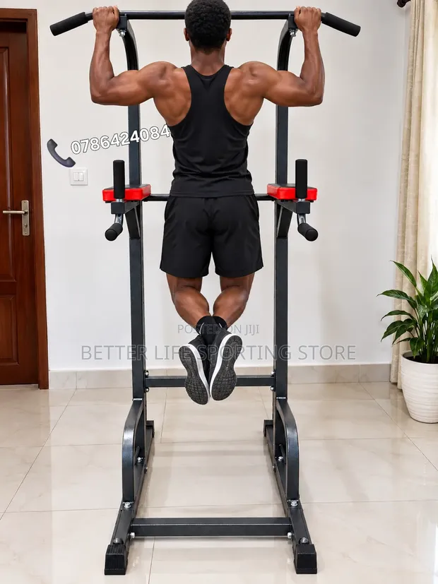 Brand New Pull Up Dip Station Machine - 1