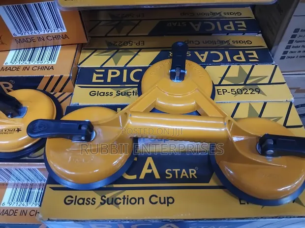 Glass Suction Cup Lifter (3 Cup) - 1